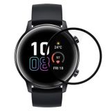 Microsonic Huawei Honor Magic Watch 2 42mm Tam Kaplayan Temperli Cam Full Ekran Koruyucu Siyah [Honor Watch Magic 2 42mm ile Uyumlu Ekran Koruyucu]