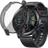 Microsonic Huawei Honor Magic Watch 2 46MM Kılıf 360 Full Round Soft Silicone Siyah