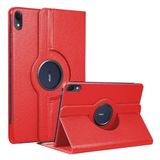 Microsonic Huawei MatePad Air Kılıf 360 Rotating Stand Deri Kırmızı [MatePad Air ile Uyumlu Kılıf - Kırmızı]