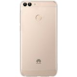 Microsonic Huawei P Smart Transparent Soft Beyaz Kılıf