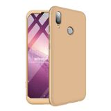 Microsonic Huawei P20 Lite Double Dip 360 Protective Gold Kılıf