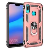 Microsonic Huawei P20 Lite Military Ring Holder Gold Kılıf