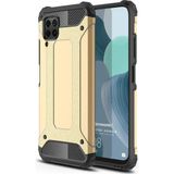 Microsonic Huawei P40 Lite Rugged Armor Gold Cep Telefonu Kılıfı