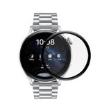 Microsonic Huawei Watch 3 Tam Kaplayan Temperli Cam Full Ekran Koruyucu Siyah
