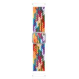Microsonic Huawei Watch 4 Pro Braided Loop Band Pride Edition Kordon