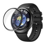 Microsonic Huawei Watch 4 Tam Kaplayan Nano Cam Ekran Koruyucu Siyah [Watch 4 ile Uyumlu Ekran Koruyucu - Siyah]