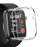 Microsonic Huawei Watch D2 Kılıf 360 Full Round Soft Silicone Şeffaf [Watch D2 ile Uyumlu Kılıf - Şeffaf]