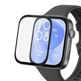 Microsonic Huawei Watch D2 Tam Kaplayan Nano Cam Ekran Koruyucu Siyah [Watch D2 ile Uyumlu Ekran Koruyucu - Siyah]
