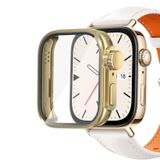 Microsonic Huawei Watch Fit 3 için Kılıf Apple Watch Ultra Dönüştürücü Ekran Koruyucu Kasa Gold [Watch Fit 3 ile Uyumlu Kılıf - Gold]