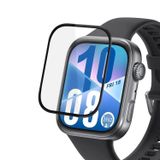 Microsonic Huawei Watch Fit 4 Tam Kaplayan Nano Cam Ekran Koruyucu Siyah [Watch Fit 4 ile Uyumlu Ekran Koruyucu - Siyah]