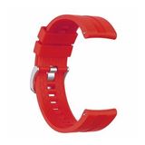Microsonic Huawei Watch GT 3 42 mm Silikon Rapidbands Kırmızı Kordon