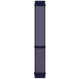 Microsonic Huawei Watch GT 3 SE Hasırlı Woven Sport Loop Mor Kordon