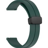Microsonic Huawei Watch GT 4 46 mm Ribbon Line Koyu Yeşil Kordon