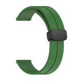 Microsonic Huawei Watch GT 4 46 mm Ribbon Line Yeşil Kordon