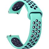 Microsonic Huawei Watch Gt 6 46MM Rainbow Gently Band Kordon Yeşil Lacivert - Yeşil - Lacivert