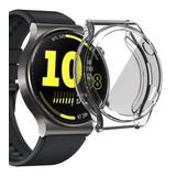 Microsonic Huawei Watch Gt Runner Kılıf 360 Full Round Soft Silicone Şeffaf