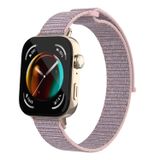 Microsonic Huawei Watch GT2 42 mm Hasırlı Woven Sport Loop Rose Gold Uyumlu Kordon