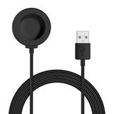 Microsonic Huawei Watch GT3 46mm için Manyetik USB Şarj Kablosu Siyah [Watch GT3 46mm ile Uyumlu Şarj Kablosu - Siyah]