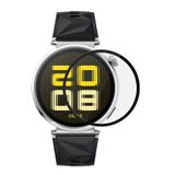 Microsonic Huawei Watch GT5 41mm Tam Kaplayan Temperli Cam Full Ekran Koruyucu Siyah [Watch GT5 41mm ile Uyumlu Ekran Koruyucu - Siyah]