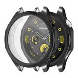 Microsonic Huawei Watch GT5 46mm Kılıf 360 Full Round Soft Silicone Siyah [Watch GT5 46mm ile Uyumlu Kılıf - Siyah]