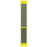 Microsonic Huawei Watch Ultimate Hasırlı Woven Sport Loop Sarı Kordon
