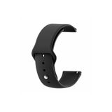 Microsonic Huawei Watch Ultimate Silicone Sport Band Siyah Akıllı Saat Kordon