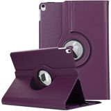 Microsonic iPad Pro 10.5 360 Dönerli Stand Deri Mor Kılıf