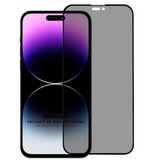 Microsonic iPhone Uyumlu 14 Pro Max Privacy 5D Gizlilik Filtreli Siyah Cam Ekran Koruyucu