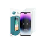 Microsonic iPhone Uyumlu 14 Pro Max Screen Protector Nano Glass 3 Adet Cam Ekran Koruyucu