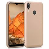 Microsonic Matte Silicone Casper Via A4 Gold Cep Telefonu Kılıfı