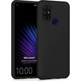 Microsonic Matte Silicone Casper Via F20 Siyah Cep Telefonu Kılıfı