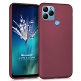 Microsonic Matte Silicone General Mobile GM 21 için Kılıf Mor [GM 21 ile Uyumlu Kılıf - Mor]