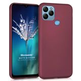 Microsonic Matte Silicone General Mobile GM 21 Mor Cep Telefonu Kılıfı