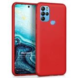 Microsonic Matte Silicone General Mobile GM 21 Pro için Kılıf Kırmızı [GM 21 Pro ile Uyumlu Kılıf - Kırmızı]
