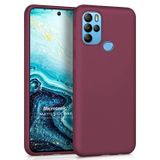 Microsonic Matte Silicone General Mobile GM 21 Pro için Kılıf Mor [GM 21 Pro ile Uyumlu Kılıf - Mor]
