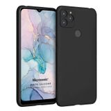 Microsonic Matte Silicone General Mobile GM 22 Plus için Kılıf, Siyah [GM 22 Plus ile Uyumlu Kılıf - Siyah]