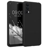 Microsonic Matte Silicone General Mobile GM 23 Siyah Cep Telefonu Kılıfı
