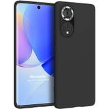 Microsonic Matte Silicone Huawei Nova 9 Siyah Kılıf