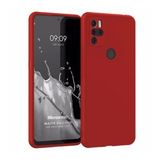 Microsonic Matte Silicone Omix X300 Kırmızı Cep Telefonu Kılıfı