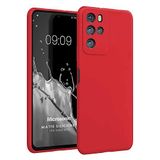 Microsonic Matte Silicone Omix X700 için Kılıf Kırmızı [X700 ile Uyumlu Kılıf - Kırmızı]