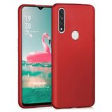 Microsonic Matte Silicone Oppo A31 için Kılıf Kırmızı [A31 ile Uyumlu Kılıf - Kırmızı]