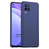 Microsonic Matte Silicone Oppo A54 4G Lacivert Cep Telefonu Kılıfı