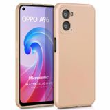 Microsonic Matte Silicone Oppo A96 4g Kılıf Gold