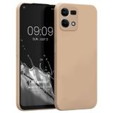Microsonic Matte Silicone Oppo Reno 7 4G için Kılıf Gold [Reno 7 4G ile Uyumlu Kılıf - Gold]