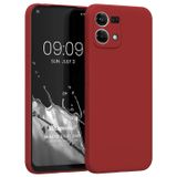 Microsonic Matte Silicone Oppo Reno 7 4G Kırmızı Kılıf