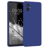 Microsonic Matte Silicone Samsung Galaxy A04E Mavi Kılıf