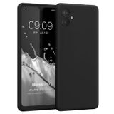 Microsonic Matte Silicone Samsung Galaxy A04E Siyah Kılıf