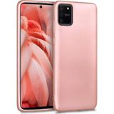 Microsonic Matte Silicone Samsung Galaxy A91 S10 Lite Rose Gold Kılıf