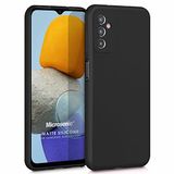 Microsonic Matte Silicone Samsung Galaxy M23 için Kılıf, Siyah [Galaxy M23 ile Uyumlu Kılıf - Siyah]