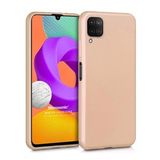 Microsonic Matte Silicone Samsung Galaxy M32 4G Kılıf Gold